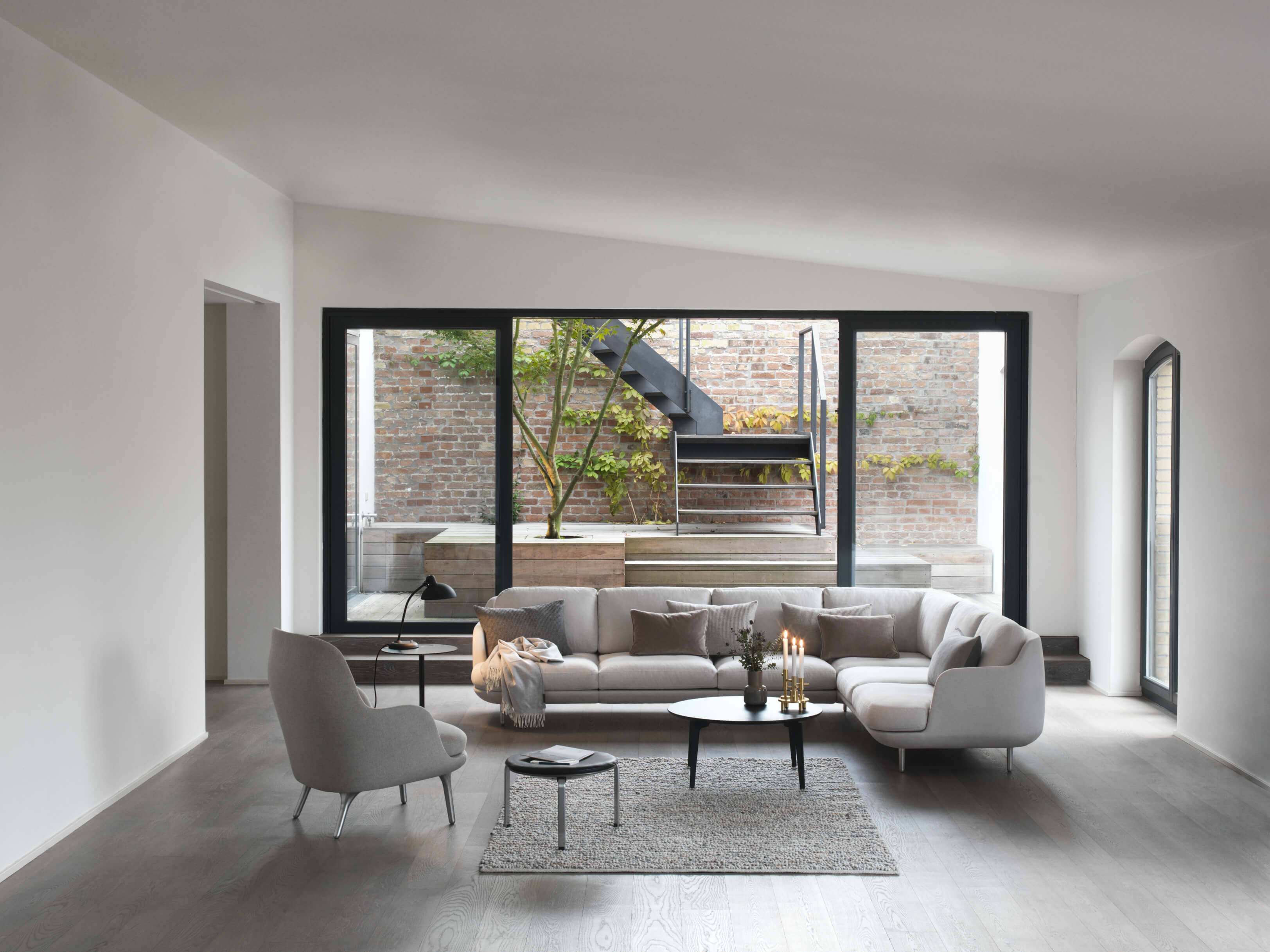 Fritz cheap hansen sofa